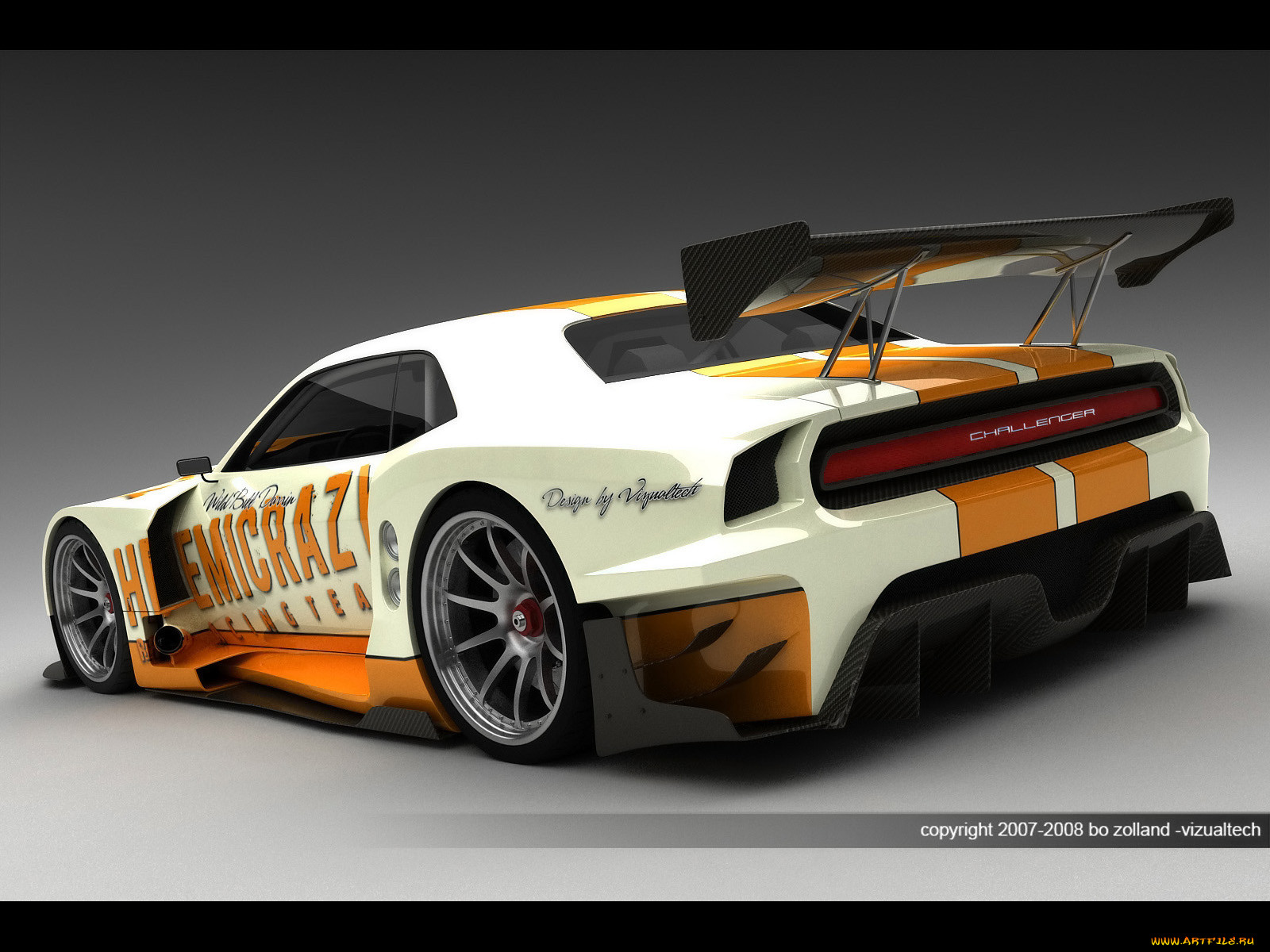 2009, dodge, challenger, le, mans, concept, , 3